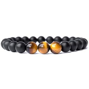 Unique Natural Tibetan Mala Stone Beaded Bracelet